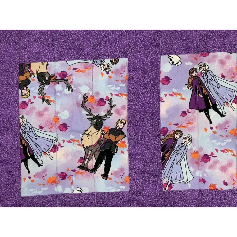 Handmade Baby's Crib Or Lap Quilt Characters from FROZEN 32.5” x 46.5”